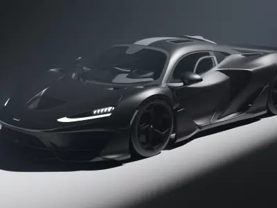 McLaren W1  3D model