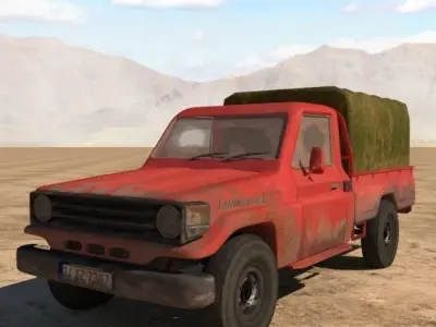 military off-road vehicles 3D Model Pack