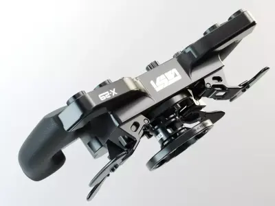 GSI X SIMUCUBE X-29 SIM RACING WHEEL 3D model