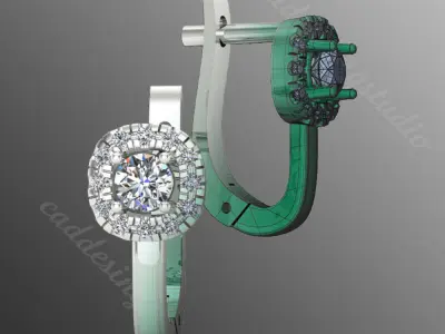 Earrings od87 3D print model