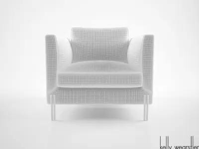 Kelly Wearstler Melange Club chair 3D model