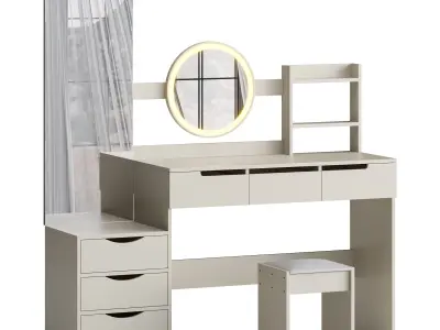 Coiffeuse Incee 3D model