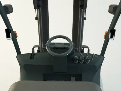 forklift truck 3D model