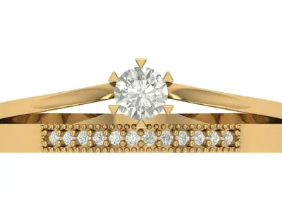 Engagement Ring Free 3D print model