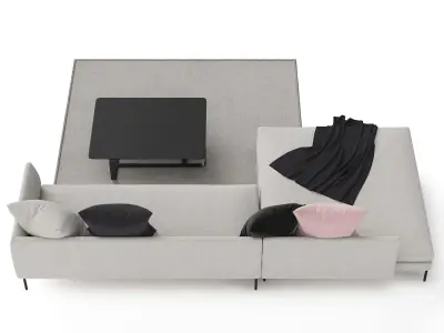 BLADE Sofa Low-poly 3D model