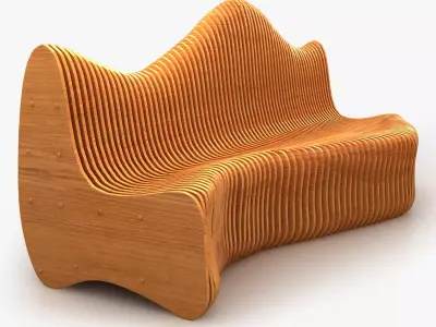 Parametric Sofa  3D model
