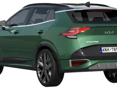 Kia Sportage GT-Line 2022 3D model