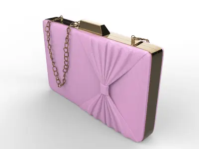 Women purse Low-poly 3D model