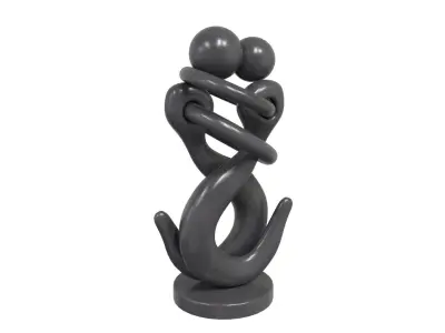 abstract sculpture 3D model