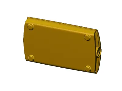 Front grille Mercedes 300SL gullwing ashtray bowl dish decor 3D print model