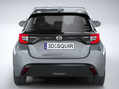 Mazda 2 Hybrid 2022 3D model