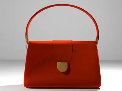 Handbag - Type 1 3D model