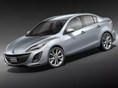 Mazda 3 - sedan 3D model