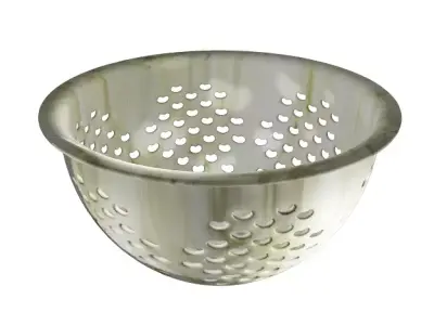 Decorative Fruit Bowl Low-poly 3D model