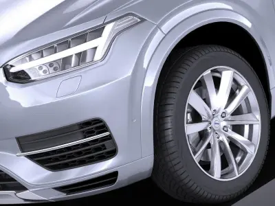 Volvo XC90 2015 VRAY 3D model