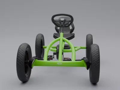 Kids 4Wheel Bike Low-poly 3D model