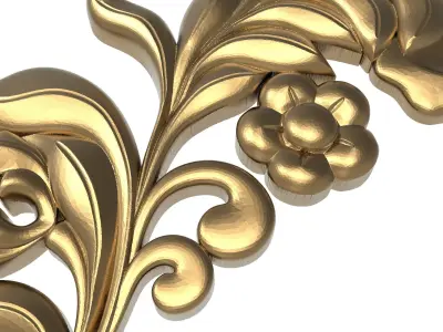  decorative pattern ready for 3D printing 3D model 173