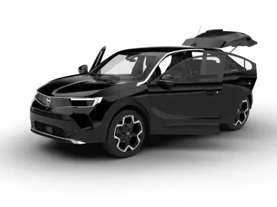 Opel Mokka-e 2021 HQ 3d model 3D model