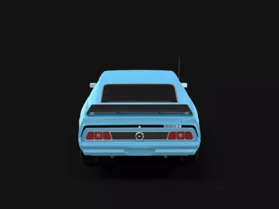 Mustang Mach 1 - 1973 3D model