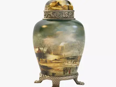Antique Art Vase 3D model