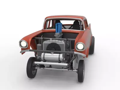 Gasser Version 2 Scale 1 to 25 3D print model