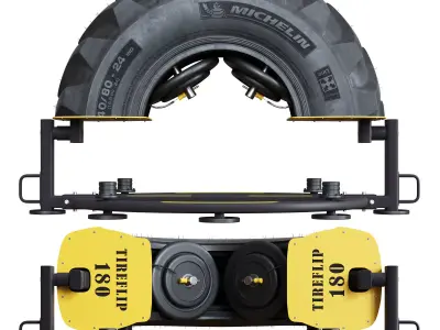 Tire - Simulator For Functional Training TireFlip 180 3D model