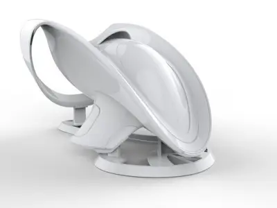 Low Altitude High Velocity Personal Transport Free 3D model