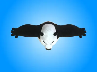 3d Panda Character 3D model