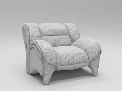 Sophia sofa 3D model