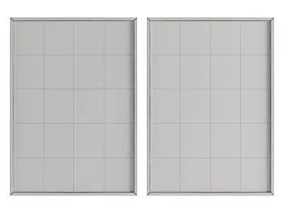 Plaster painting Decomarkt Beige Abstraction N-3-4 3D model