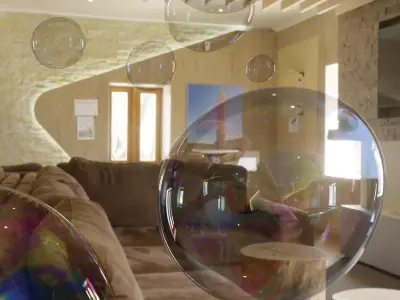 a few soap bubble pack 3D model