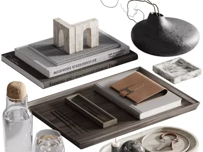 Decorative set 27 3D model