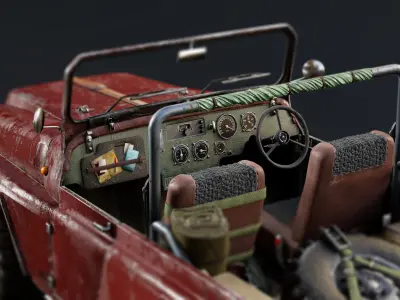 Pickup Safari  3D model