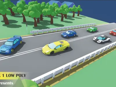 Race Pack 1 3D model