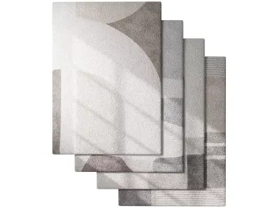 Carpet set 78 3D model