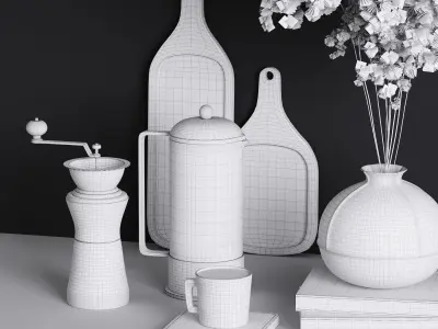 decor 3D model purchase