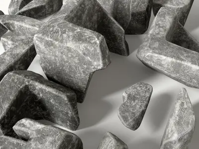 Splinter brick trash n1 3D model