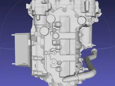 Rotax ACE 900 turbo 3D model