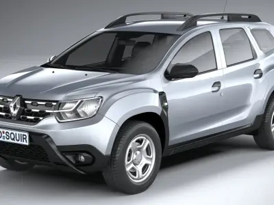 Renault Duster 2022 3D model