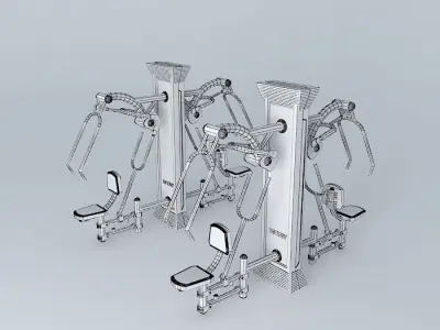 Weight machine Free 3D model