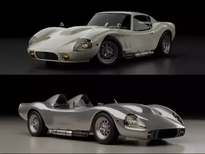 1960s GT racing car pack