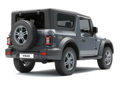 Mahindra Thar 2021 3D Model 3D model