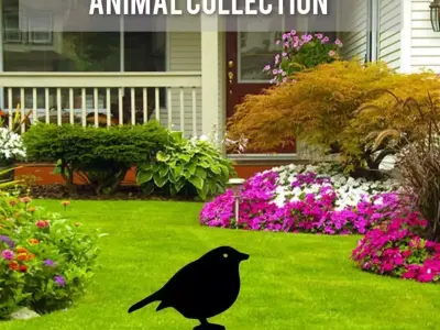 Wonderful Artificial Bird Home and Garden Outdoor Lawn Decor 3D model