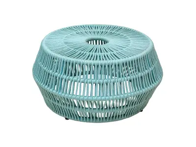 024 KIKI TURQUIOSE Low-poly 3D model