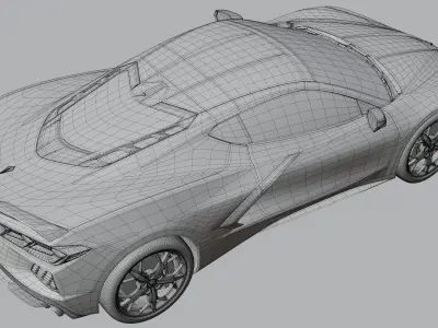 Chevrolet Corvette C8 3D model