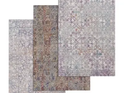 Rug Set 1057 3D model