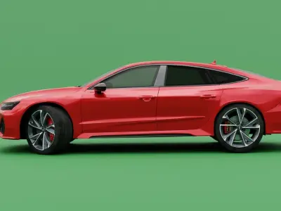 Audi RS7  3D model