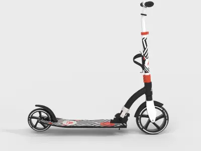 HURRICANE KICK SCOOTER 3D model