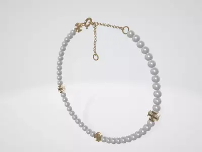 Tory Burch Kira logo bracelet Low-poly 3D model