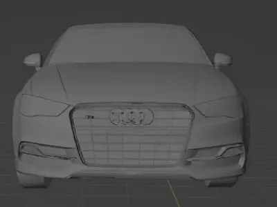Audi S3 3D model